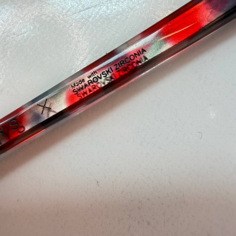 OWNDAYS х Swarovski Designer Eyeglasses - Hard Case Included - Picture 10 of 14